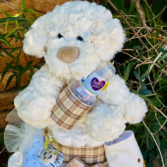 Puppy Diaper Cake, Dog Diaper Cake